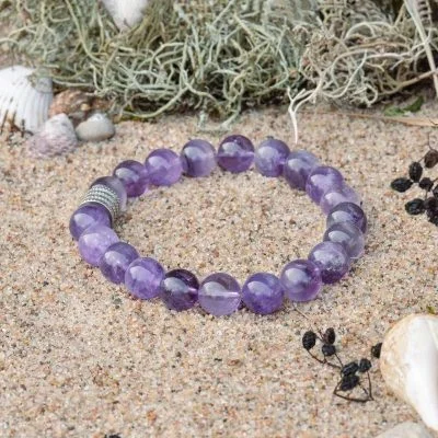 Ametystový náramek