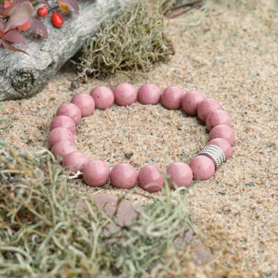 Náramek z rodochrozitu